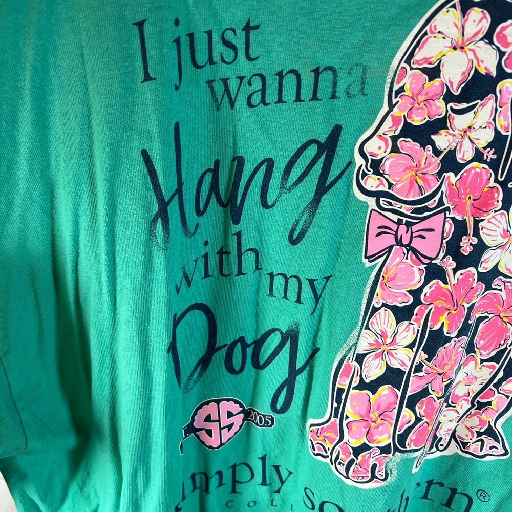 Simply Southern ‘I just wanna hang with my dog’ Shirt